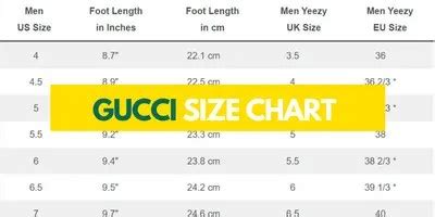 gucci size chart womens|Gucci shoes true to size.